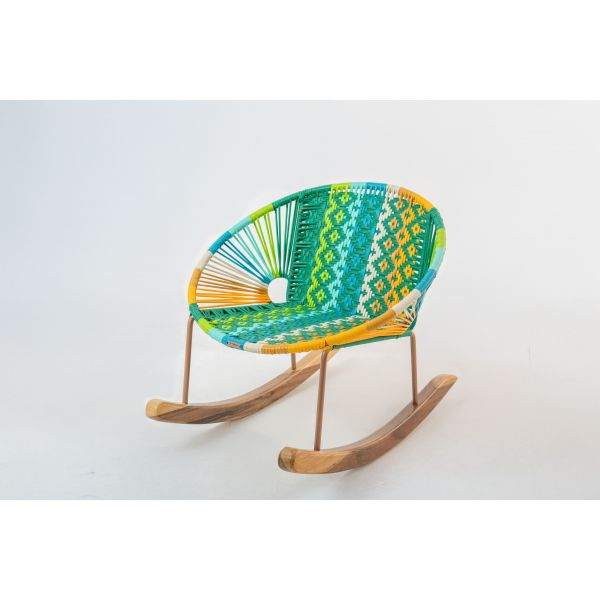 Silla Flor Infantil mecedora